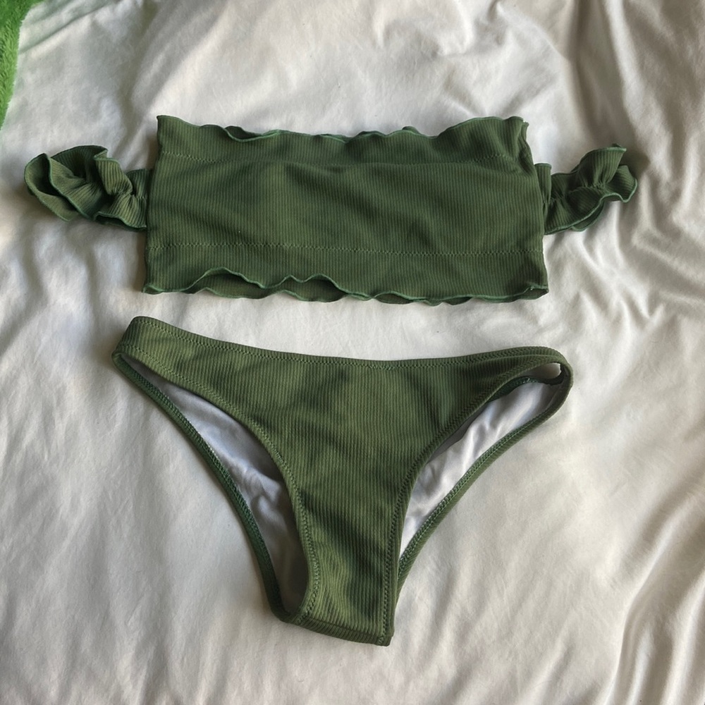 SHEIN Bikini Dark Green